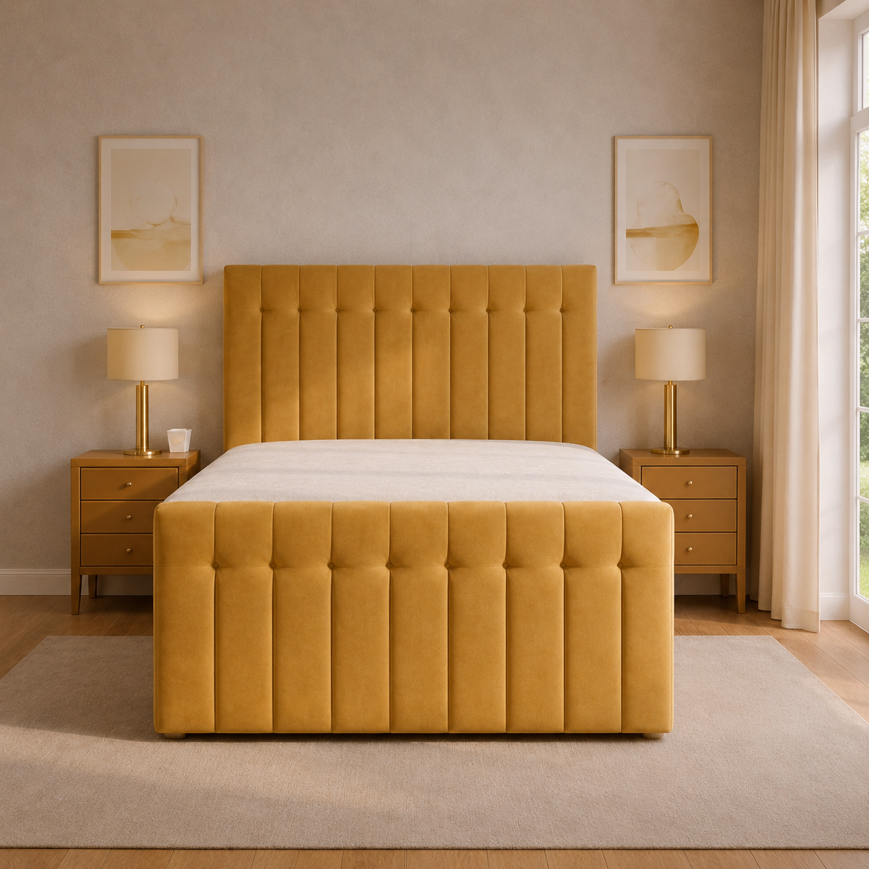Gold Plush velvet