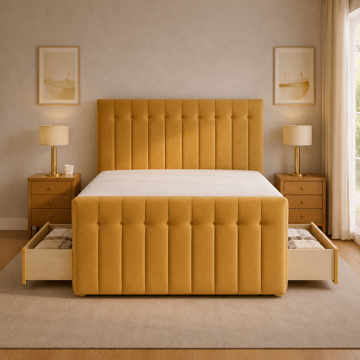 Gold Plush velvet