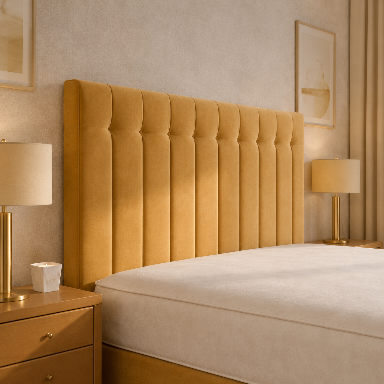 Gold Plush velvet