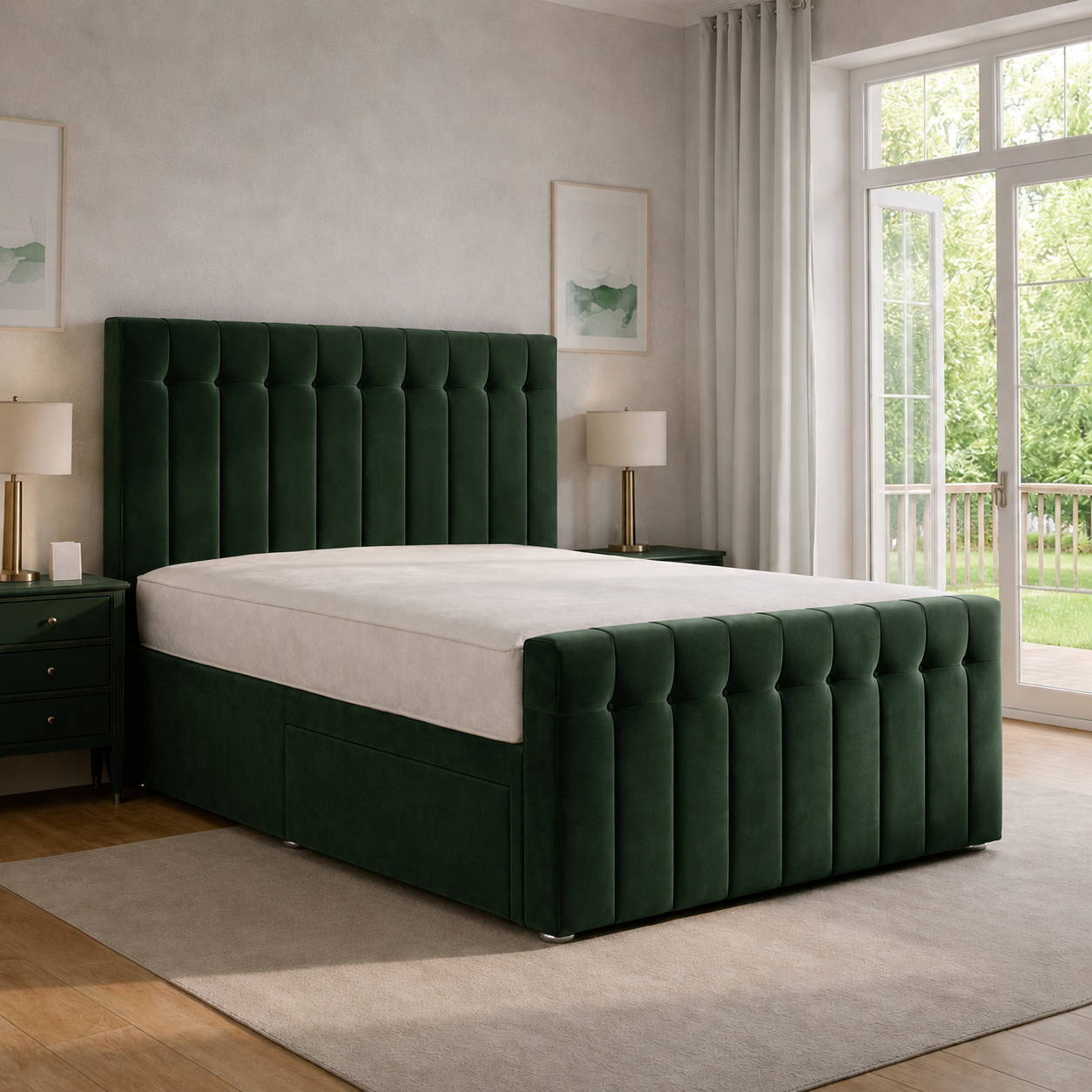 Green Naples,Green Plush velvet