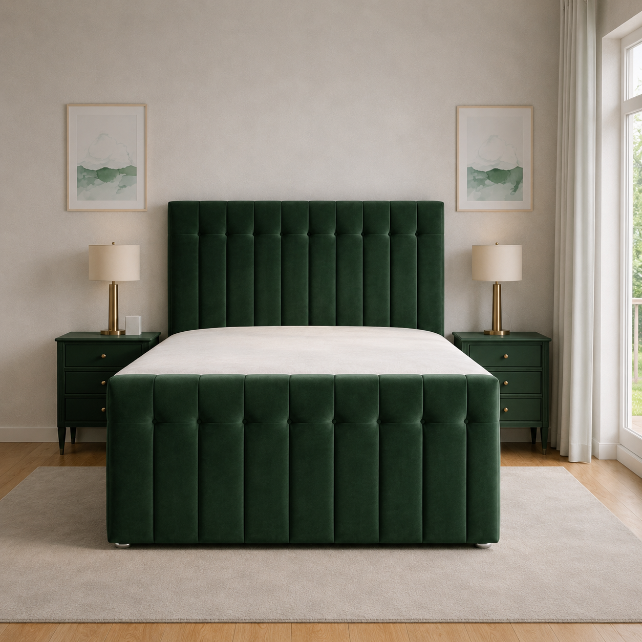 Green Naples,Green Plush velvet
