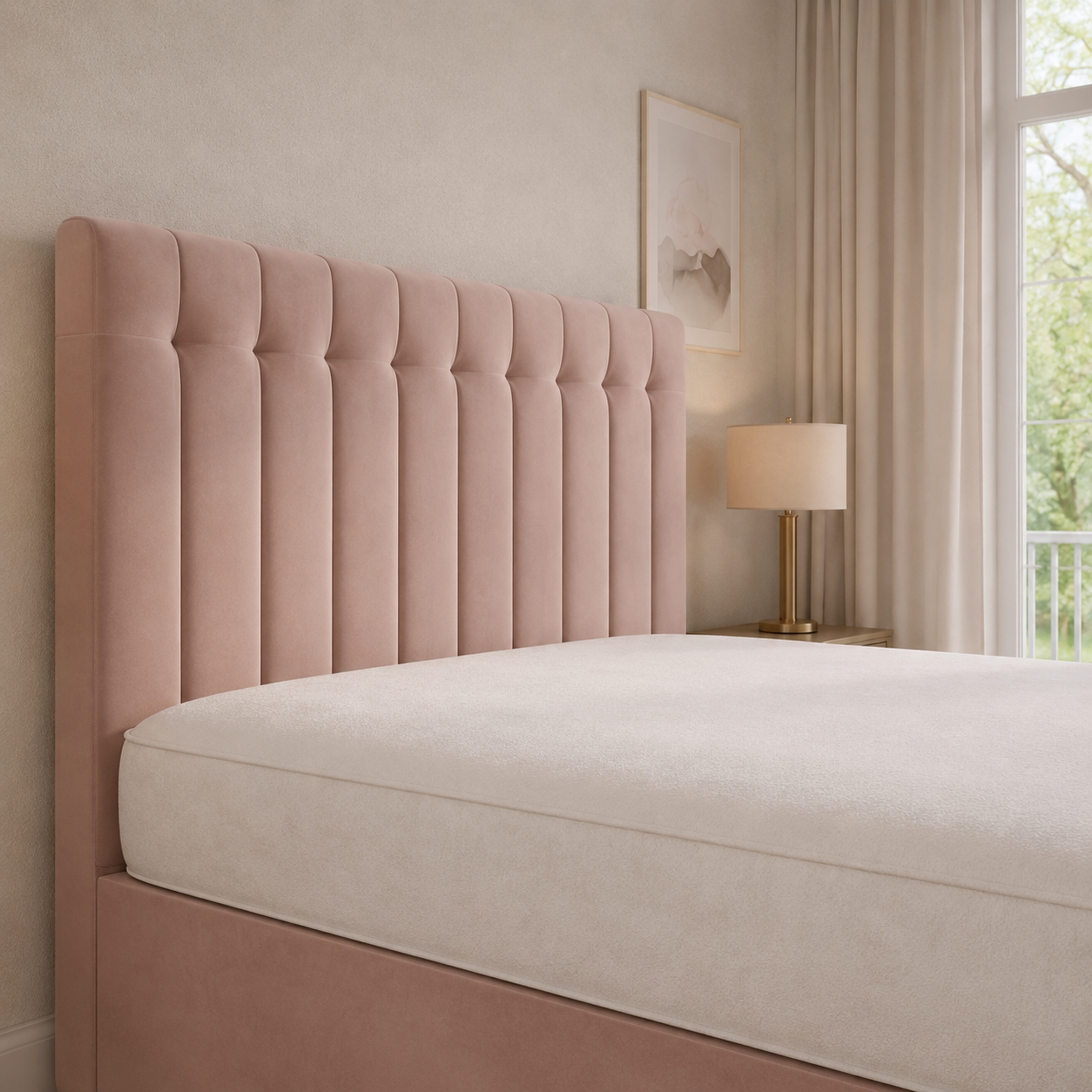 Pink Naples,Pink Plush velvet