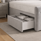 Silver Naples,Silver Plush velvet