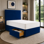 Blue Naples,Blue Plush velvet